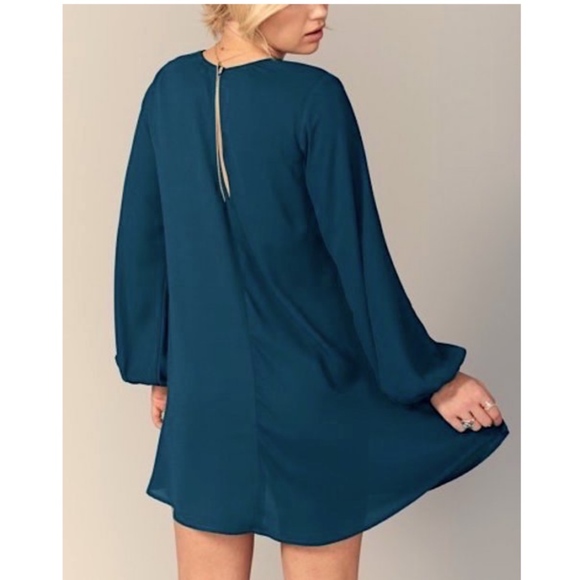 SHOW ME YOUR MUMU Draped Dress Intricate Mini Gown - Picture 4 of 5